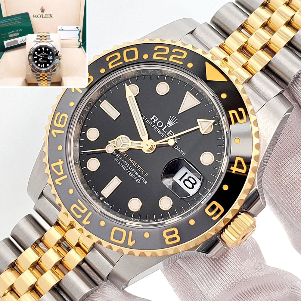 Rolex GMT-Master II 126713GRNR “Zombie” | Black-Grey Bezel