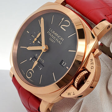 2022 Panerai Luminor Rose Gold 44mm 1950 8 Days PAM00576 Watch Box Papers