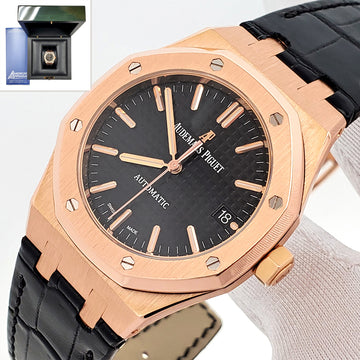 Audemars Piguet Rose Gold Royal Oak 37mm Watch 15450OR Box/Apr