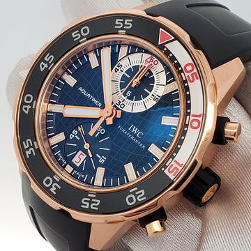 IWC Aquatimer Rose Gold Chronograph 44mm Watch IW376903