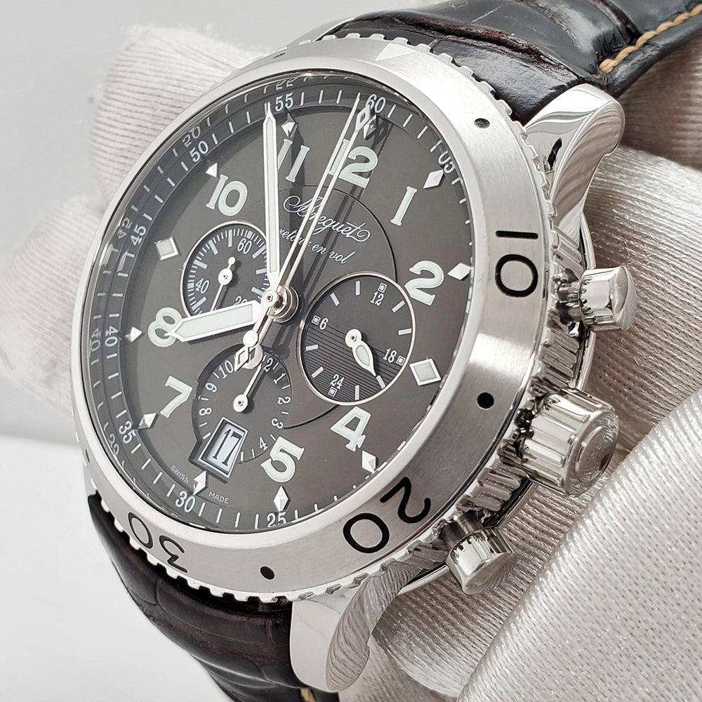 Breguet Transatlantique Type XXI Flyback Chronograph Watch 3810