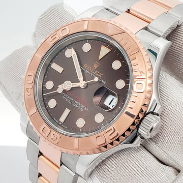 Rolex Yacht-Master 40 126621 Chocolate Dial 2-tone Everose Gold and Steel Watch Box