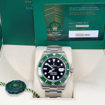 Unworn 2024 Rolex Submariner 