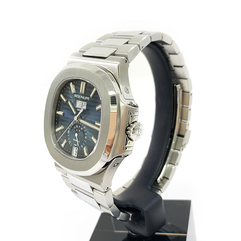 Patek Philippe Nautilus 5726/1A-014 Tiffany Dial Stainless Steel Annual Calendar Automatic 40mm Watch