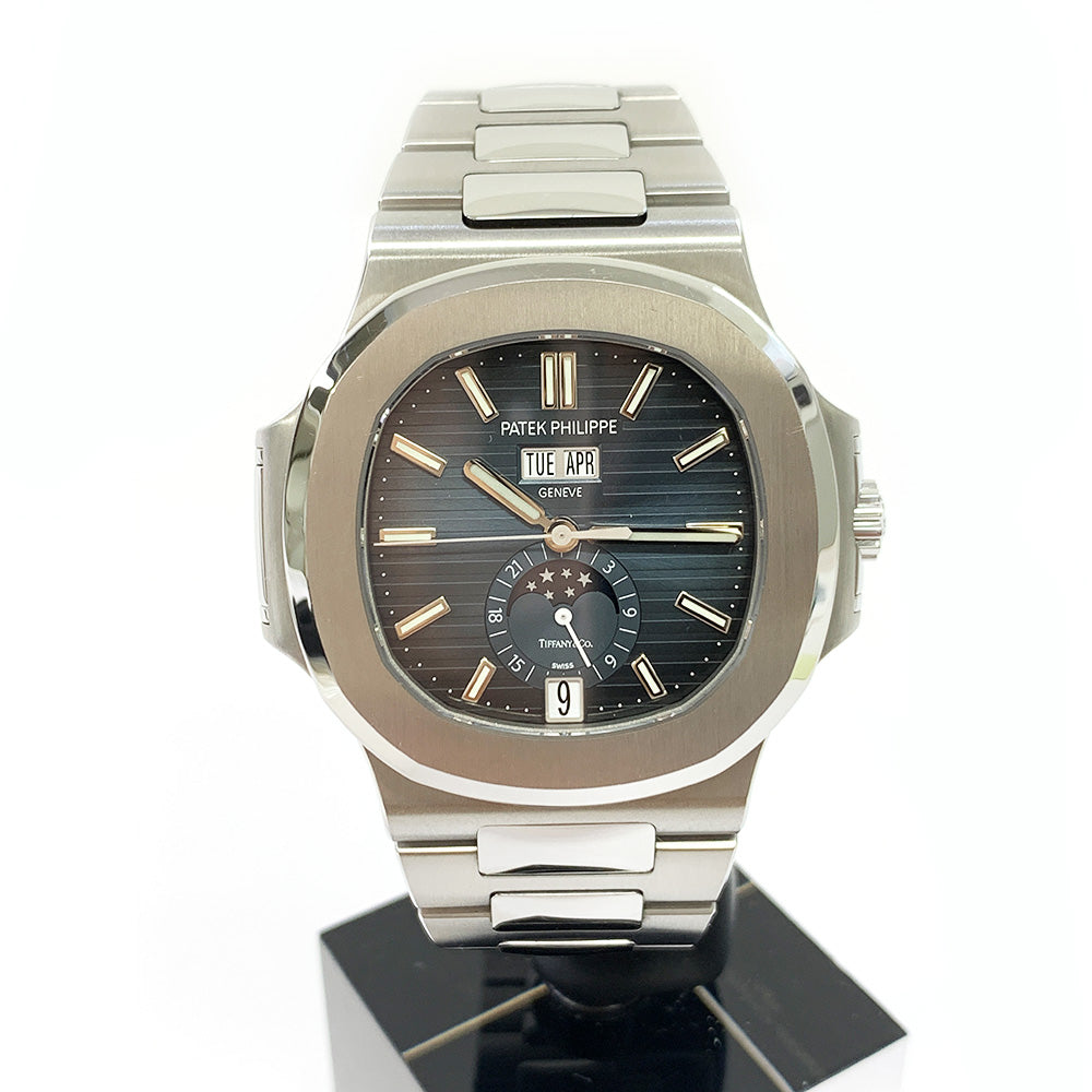 Patek Philippe Nautilus 5726/1A-014 Tiffany Dial Stainless Steel Annual Calendar Automatic 40mm Watch