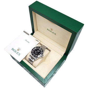 2003 Rolex Submariner “2-Liner” No-Date Black Dial Steel 40mm Watch 14060M Box/Papers