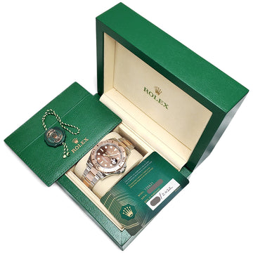 Rolex Yacht-Master 126621 Chocolate Dial 2-tone Everose Gold/Steel 40mm Watch Box Papers 2022