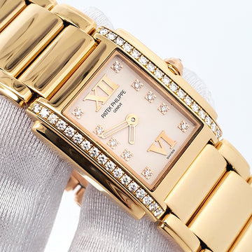 Patek Philippe Twenty-4 Factory Diamond Set Rose Gold Ladies Watch 4908/11R-011