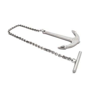 OEM Rolex Anchor Charm 1000ft Submariner Sea-Dweller Tag Stainless Steel w/Chain