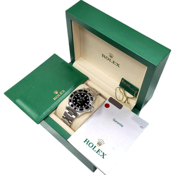 2009 Rolex Submariner “2-Liner” No-Date Black Dial Steel 40mm Watch 14060M Box/Papers/Tag