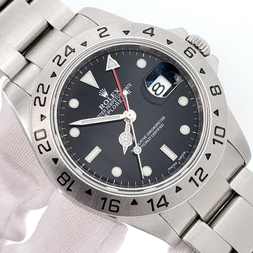 Rolex Explorer II Special 3186 Movement Steel 40mm Watch 16570 Box Papers