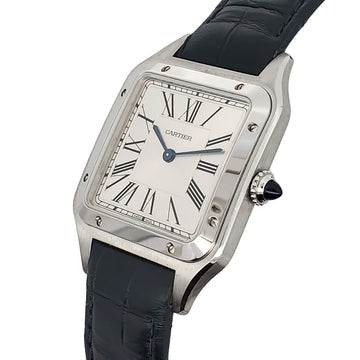 Unworn Cartier Santos Dumont Large Steel Watch WSSA0022 4240