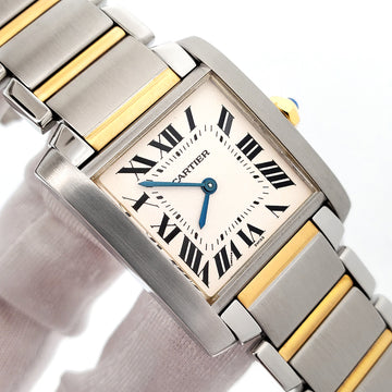 Cartier Tank Française 25mm 2-Tone Yellow Gold/Steel Watch W51006Q4 2301