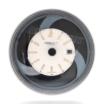 OEM Audemars Piguet Royal Oak 39mm Silver Tapisserie Pattern Dial