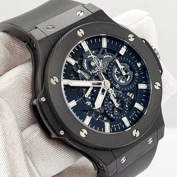 Hublot Big Bang Aero Bang 44mm Black Magic Ceramic Skeleton Watch 311.CI.1170.RX