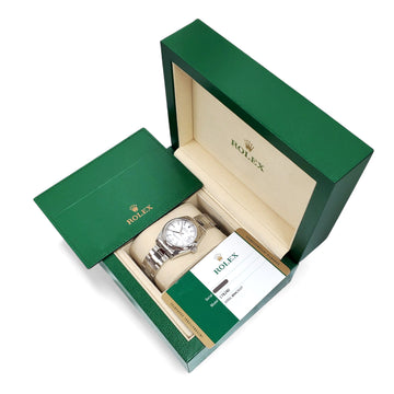 2017 Rolex Datejust Midsize White Index Dial Steel 31mm Oyster Watch 178240 Box Papers