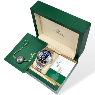 2015 Rolex Sea-Dweller Deepsea 44mm D-Blue James Cameron Steel Oyster Watch 116660 Box Papers