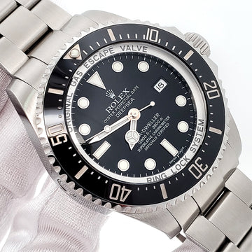 2017 Rolex Sea-Dweller Deepsea 44mm Black Dial Stainless Steel Watch 116660 Papers/Tag