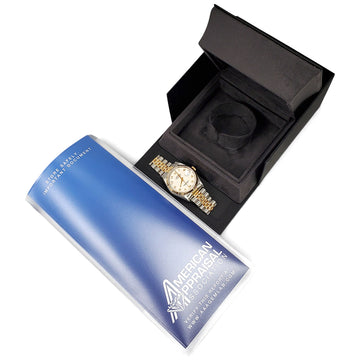 1990 Rolex Datejust 16233 Cream Jubilee Arabic Dial 2-tone Yellow Gold/Steel Jubilee 36mm Watch
