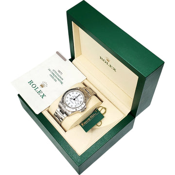 2000 Rolex Explorer II Polar White Dial Steel Oyster 40mm Watch 16570 Box/Papers/Tag