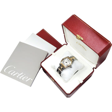 Cartier Roadster 37mm Silver Roman Dial 2-tone Yellow Gold/Steel Watch W62031Y4 2510