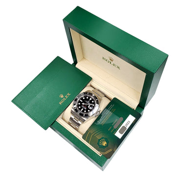 2023 Mint Unpolished  Rolex Sea-Dweller Red Line 50th Anniversary 126600 Steel 43mm Watch Box Papers