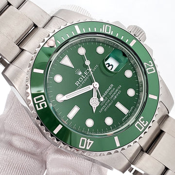 2016 Rolex Submariner "Hulk" Green 40mm Steel Watch 116610LV Box/Papers/Tag