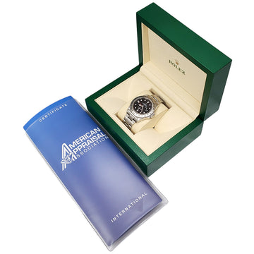 2002 Rolex Explorer II 40mm Black Dial Steel Oyster Watch 16570 Box/Apr