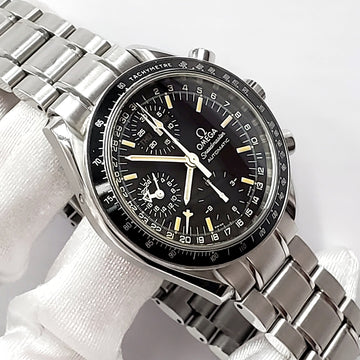 Omega Speedmaster Day Date Automatic Steel 39mm Watch 3520.50.00 Box/Papers/Tag