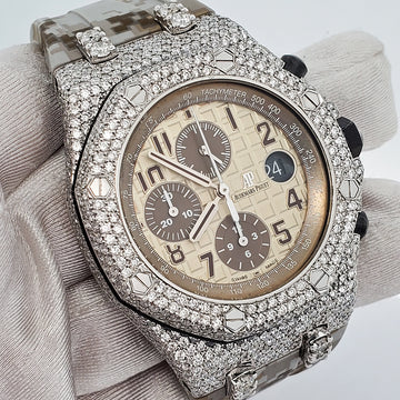 Audemars Piguet Royal Oak Offshore 42mm Chronograph Steel Diamond Watch