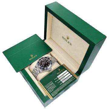2010 Rolex Submariner Engraved Rehaut No-Date Steel 40mm Watch 14060M Box Papers