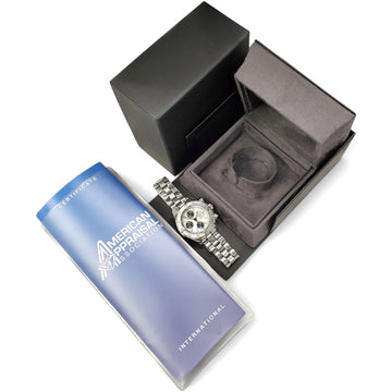 Breitling Chronograph Superocean Day Date Silver Concentric Dial Steel 42mm Watch A13340