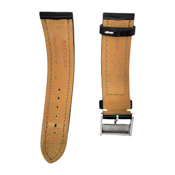 OEM Breitling Windrider Crosswind Special Big Date Crocodile strap A44355