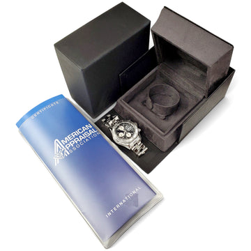 Breitling Chronograph Superocean Day Date Black Concentric Dial Steel 42mm Watch A13340