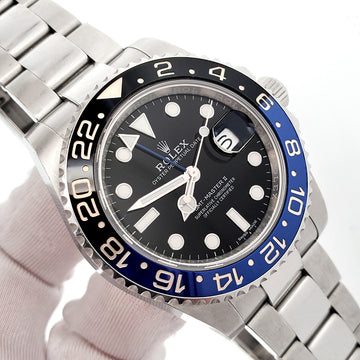 2017 Rolex Batman GMT-Master II Steel Oyster 40mm Watch 116710BLNR Box/Papers/Tag