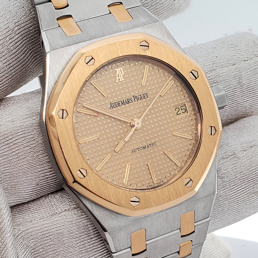 Audemars Piguet Royal Oak 36mm Automatic 2 tone Watch 14790SA