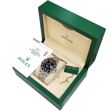2002 Rolex GMT-Master II 40mm Steel Watch 16710 Box/Papers/Tag