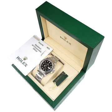 2005 Rolex Explorer II 40mm Black Dial Steel Oyster Watch 16570 Box/Papers/Tag