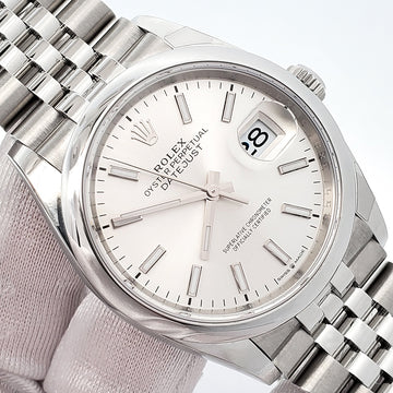 Unworn 2025 Rolex Datejust 36mm 126200 Silver Index Steel Jubilee Watch Box/Papers/Tag