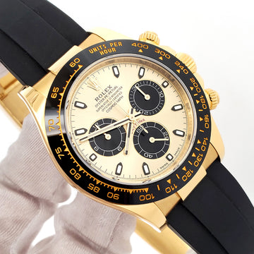 2020 Rolex Pikachu Cosmograph Daytona Yellow Gold Champagne Dial 40mm Watch 116518LN Box Papers