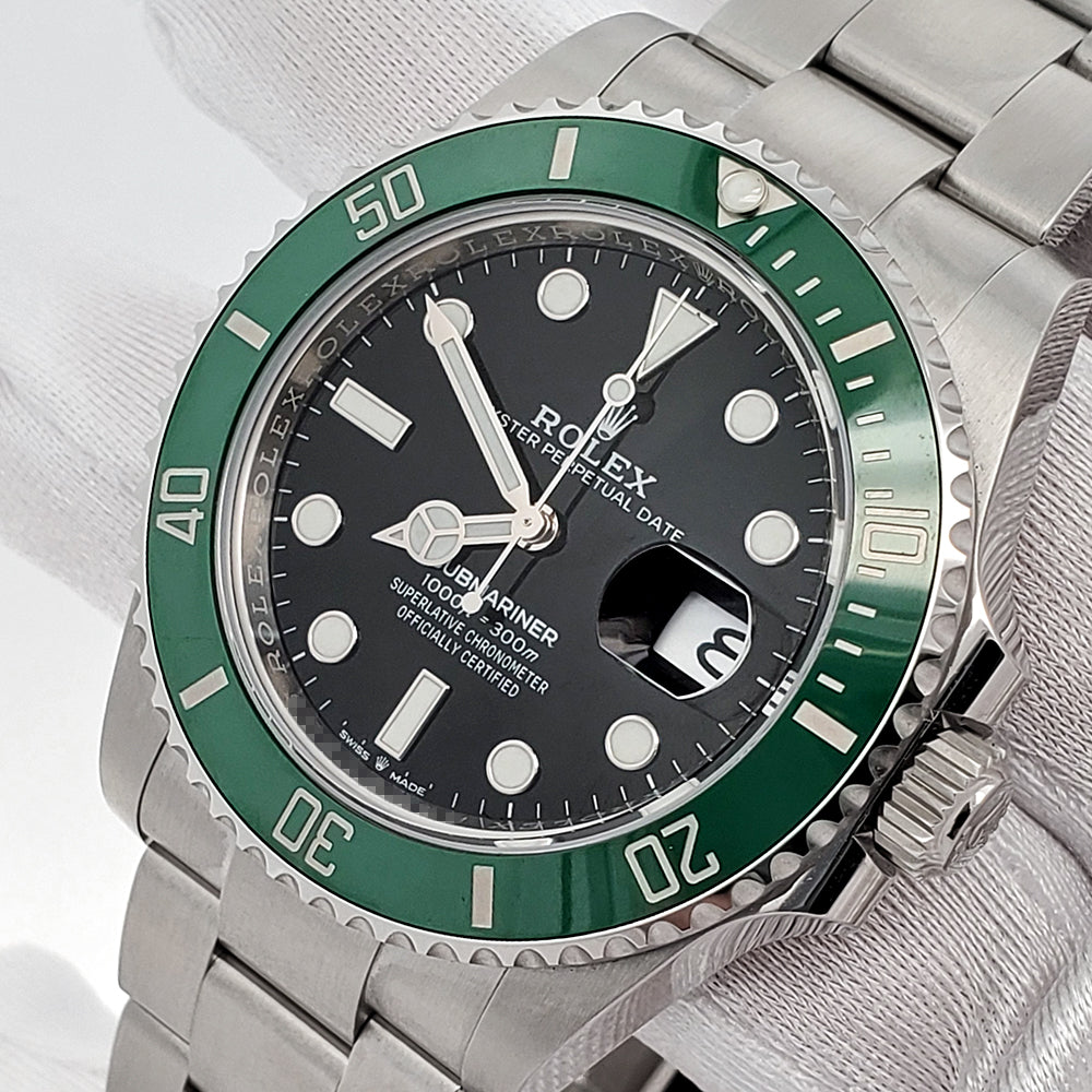 Unworn 2025 Rolex Submariner "Starbucks" Date 41mm 126610LV Green Bezel Watch Box Papers