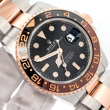 2020 Rolex Rootbeer GMT-Master II 2-Tone Rose Gold/Steel 40mm Watch 126711CHNR Box/Papers/Tag