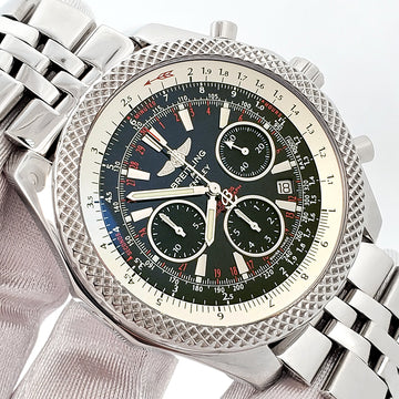 Breitling Bentley Motors Special Edition Steel Mens 49mm Watch A25364