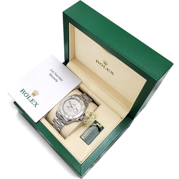 2005 Rolex Yacht-Master Platinum Bezel Steel 40mm Watch 16622 Box/Papers/Tag