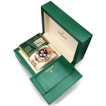 2013 Rolex Daytona Rose Gold Black Dial Cosmograph 40mm Watch 116505 Box Papers