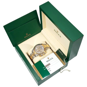 2018 Rolex Daytona Grey Index 2-Tone Yellow Gold/Steel 40mm Watch 116523 Box/Papers/Tag