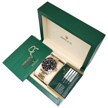 2008 Rolex Submariner 2-tone Yellow Gold/Steel 40mm Watch 16613LN Box/Papers/Tag