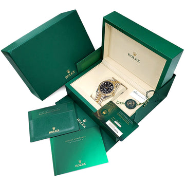 2024 Rolex Sky-Dweller Black Dial 2-tone Yellow Gold/Steel 42mm Jubilee Watch 336933 Box/Papers/Tag