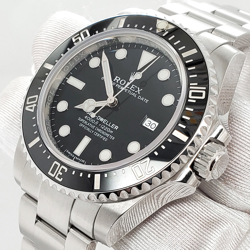 2017 Rolex Sea-Dweller 4000 40mm Ceramic Bezel Steel Watch 116600 Box Papers