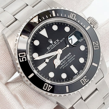 2024 Rolex Submariner Date 41mm Black Dial Cerachrom Bezel Steel Watch 126610LN Box Papers